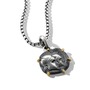 David Yurman Zodiac Amulet Pendant, Alternate, color, Silver-Gemini