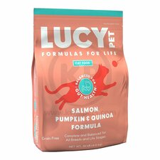 Lucy Pet Products Formulas for Life Dry Cat Food Salmon, Pumpkin &amp; Quinoa, 4 lb, Lucy Pet