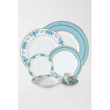 CORINNE BONE CHINA DINNERWARE SET 5PC.
