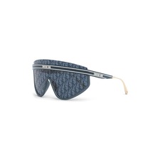DIOR 'DiorClub M2U Shield Sunglasses, Alternate, color, Blue