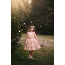 AMEERAH DRESS CHAMPAGNE