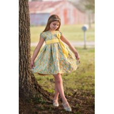 ISLA DRESS YELLOW FLORAL