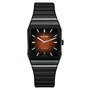 RADO Anatom Automatic Bracelet Watch, 32.5mm, Main, color, Black/ Orange