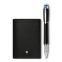 Montblanc StarWalker Fineliner Pen &amp; Business Card Holder Set, Main, color, Black