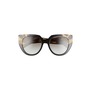 Prada 52mm Cat Eye Sunglasses, Main, color, Black/ Tortoise/ Grey Gradient