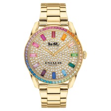 COACH Preston Bracelet Watch, 36mm, Main, color, Gold