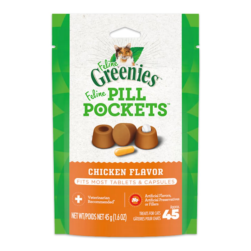 FELINE GREENIES PILL POCKET...
