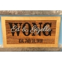 FAMILY ESTABLISHED SIGN - Rustic Wood, Personalized Last Name Wall Arts, Best Gifts Ideas For House Warming @ SignatureThings.com