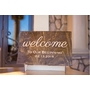WELCOME SIGN -  RUSTIC ENTRANCE SIGN, Handmade Wooden Arts Online @ SignatureThings.com