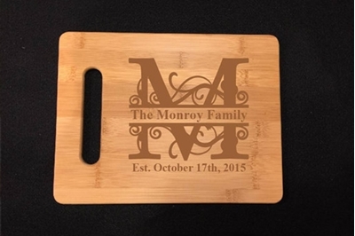 Engraved Cutting Board - House Warming Gifts, Multiple Designs, HandCrafted Art @ SignatureThings.com