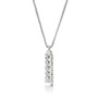 John Hardy Hammered Chain Pendant Necklace, Main, color, Silver