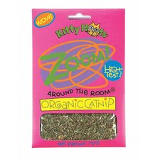 FAT CAT Zoom Around The Room High-Test Organic Catnip, 0.5 oz, Fat Cat