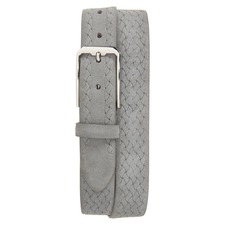 Nordstrom Carter Braided Suede Belt, Main, color, Grey