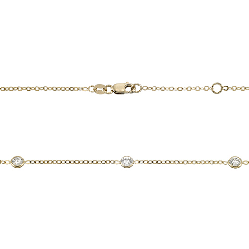 Cubic Zirconia Chains with ...