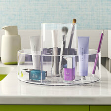 Wayfair Basics® Aldora 5-Compartment 360 Degree Rotating Countertop Organizer Storage