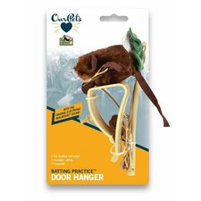 OurPets Door Hanger Batting Practice Catnip Toy Brown, One Size, OurPets