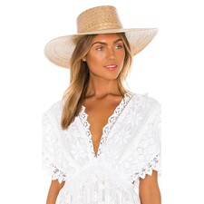 Lack of Color Palma Wide Boater in Natural | REVOLVE