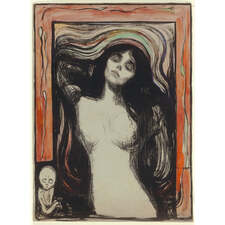 Edvard Munch 1863 1944 Madonna 1863