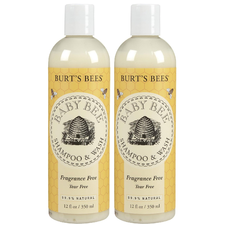 Burt's Bees Baby Bee Fragrance-Free Shampoo & Wash - 12 oz - 2 Pk
