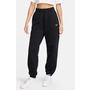 Nike Phoenix Oversize Fleece Sweatpants, Main, color, Black/ Sail