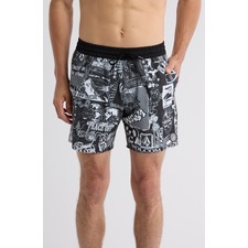 Volcom Refute Stoney Swim Trunks, Main, color, Black