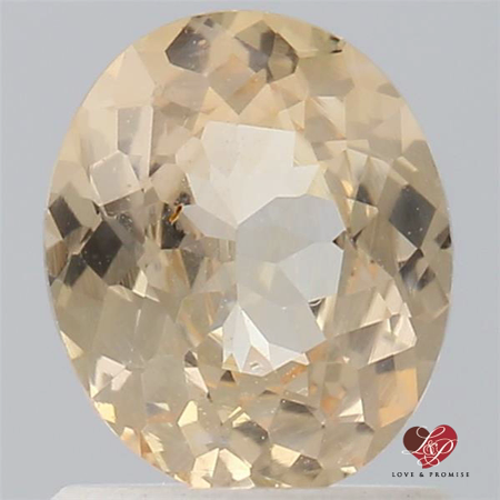 1.07cts Oval Apricot Champa...