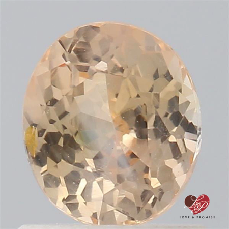 1.05cts Oval Melon Champagn...