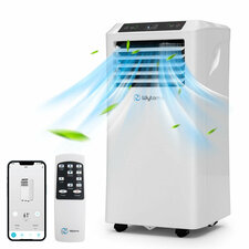 Wiytamo 10000 BTU Wi-Fi Connected Portable Air Conditioner for 450 Sq. Ft. with Remote Included