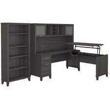 Magomed L-Shaped Office Set