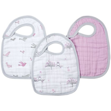 aden   anais Snap Bib - Cotton Muslin - 3 Pk - Free Shipping