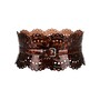 Image 1 of ALAÏA Bustier Belt in Marron