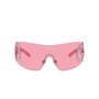 Dolce &amp; Gabbana Shield Sunglasses in Pink | FWRD