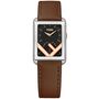 Fendi Runaway 22.5x32mm Watch in Stainless Steel &amp; Brown | FWRD