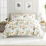 Down-Alternative Comforter Set in Chintz Floral Stripe