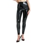 Commando Control Top Faux Patent Leather Leggings, Main, color, Black