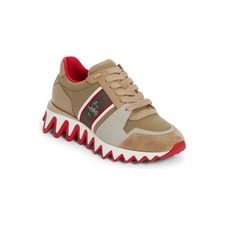 Christian Louboutin Nastroshark Donna Low Top Sneaker, Main, color, Saharienne