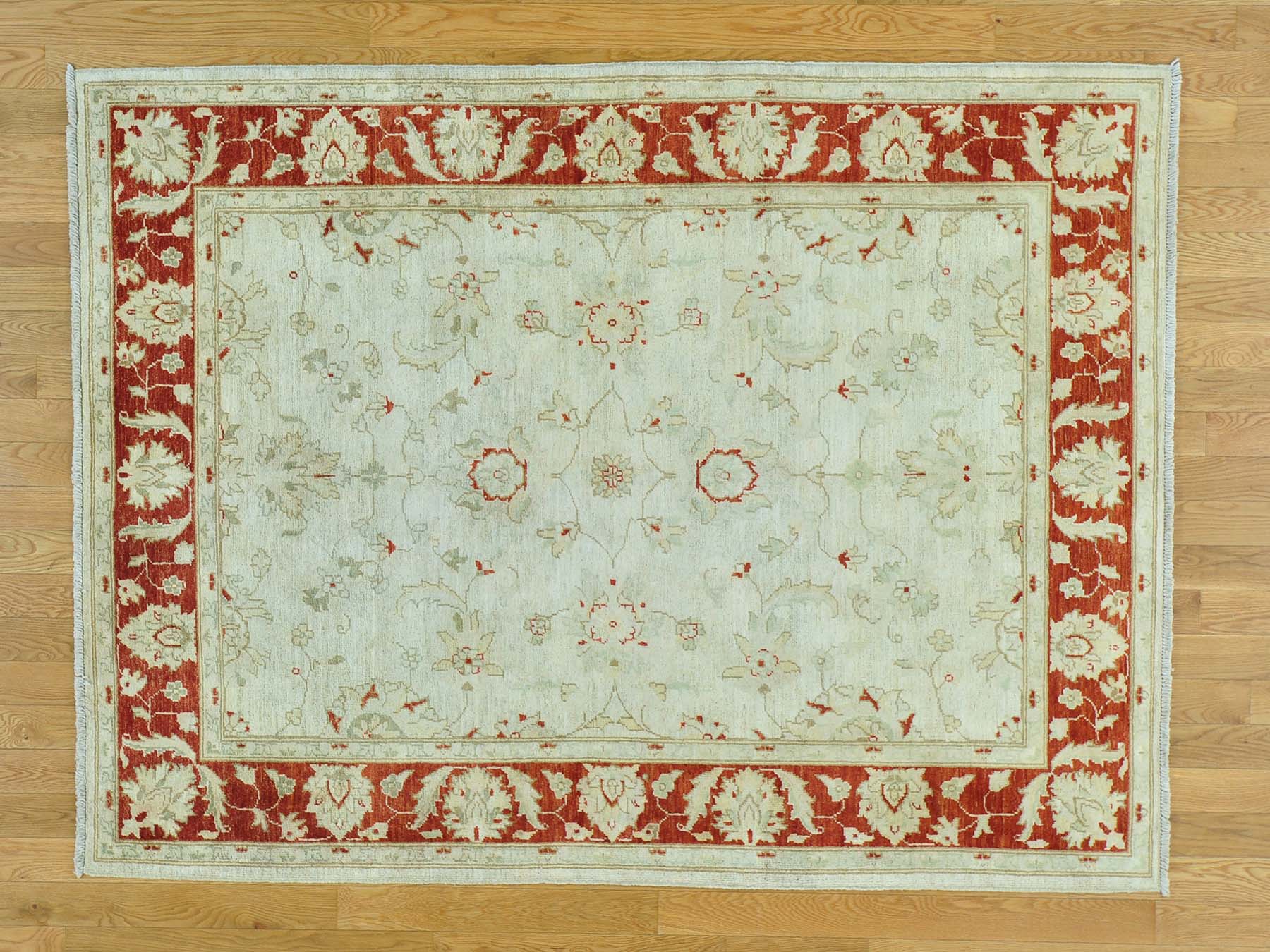 Buy 5'1"x6'8" White Wash Pe...