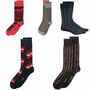 Alfani Mens Patterned Socks