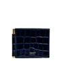 TOM FORD T-Line Croc Embossed Leather Money Clip Wallet, Main, color, Royal Blue