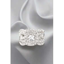 Doting on Dazzle - White