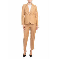 Jacket with mid waist pencil cut pant