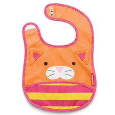 Skip Hop Zoo Tuck-Away Bibs - babyearth.com