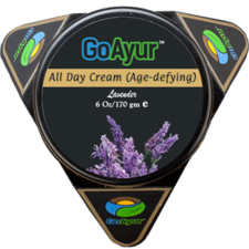 Natural Lavender Anti-Aging Cream - 6 Oz,  Herbal Age defying Allday Cream, Wrinkles Rewind & Moisturizing Dry Skin, 100% Natural Ingredients, Paraben Free