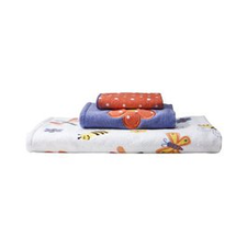 Butterfly Park 3 Piece Towel Set 