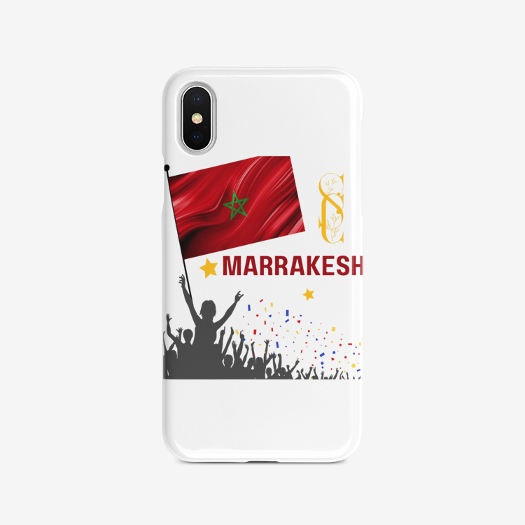 Marrakesh Flag iPhone case