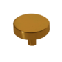 CIRCLE KNOB - Brass Cabinet Knobs, Contemporary Design with Brass Finishes, Antique Drawer Pull @ SignatureThings.com