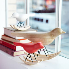 Rocking Bird, Small, Summer Melon