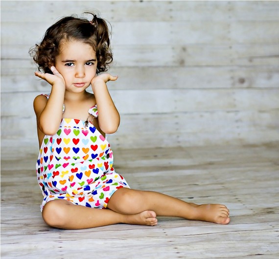 Shortall in Bright Hearts - Featured on Daily Candy Kids "Clothes that can take a tumble (dry)"