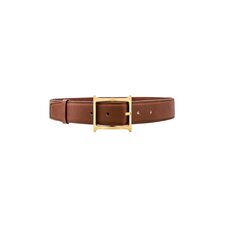 Helsa Logo Contrast Belt in Brown | REVOLVE