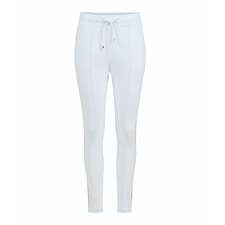 Madison Maison White W/ Gold Stripe Sweatpants - MADISON